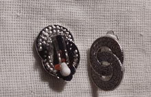 Load image into Gallery viewer, Clip on Rhinestone Cluster  Stud Earrings silver Kargo Fresh
