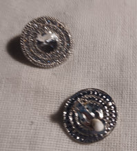 Load image into Gallery viewer, Clip on Rhinestone Cluster  Stud Earrings silver Kargo Fresh
