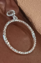 Load image into Gallery viewer, Clip on Rhinestone Hoop Earrings Kargo Fresh
