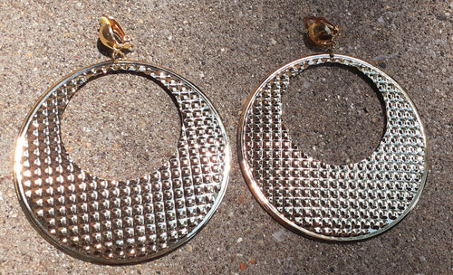 Clip on Xl Hoop Earrings Kargo Fresh