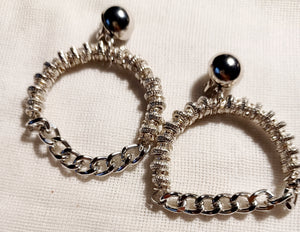 Clip on chain hoop earrings Kargo Fresh