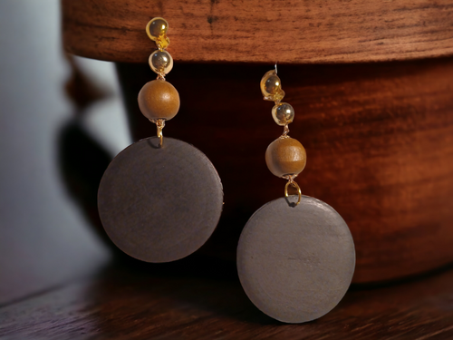 Clip on handmade boho earrings Kargo Fresh