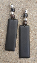 Load image into Gallery viewer, Clip on wooden Handmade Earrings Kargo Fresh
