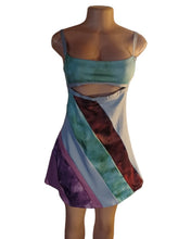 Load image into Gallery viewer, Colorblock skater dress New Small Kargo Fresh
