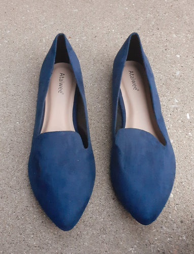 Comfortable Blue Flats 10 Kargo Fresh