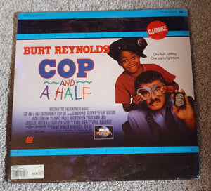 Cop and a half laser disc Sealed Kargo Fresh