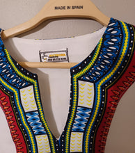 Load image into Gallery viewer, Custom African Dashiki Mini Dress XS/S Kargo Fresh
