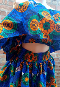 Cute Ankara Skirt Set New Free Size Kargo Fresh