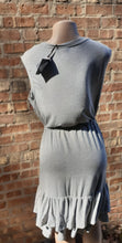 Load image into Gallery viewer, Cute and Comfy Grey Knit Midi Dress XL/XXL Kargo Fresh
