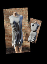 Load image into Gallery viewer, Cute and Comfy Grey Knit Midi Dress XL/XXL Kargo Fresh
