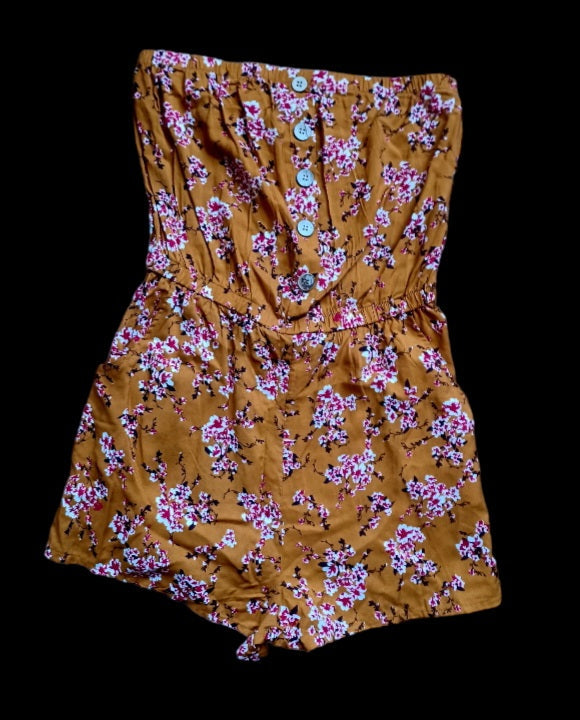 Cute floral romper new M Kargo Fresh