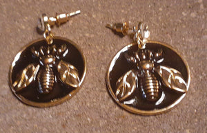 Designer Inspired Bumble Bee Dangle Earrings Kargo Fresh