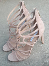Load image into Gallery viewer, Diane Von Furstenberg Kalyan Suede Strappy Heels Size 11 Kargo Fresh
