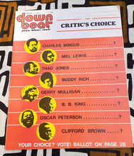 Load image into Gallery viewer, DownBeat Magazine ; Critics Choice ; Issue August 17, 1972 Kargo Fresh
