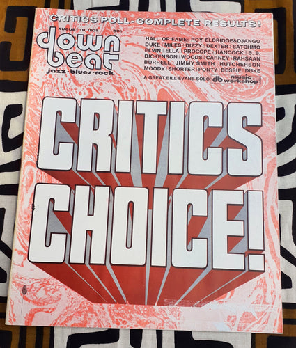 DownBeat Magazine ; Critics Choice ; Issue August 19, 1971 Kargo Fresh