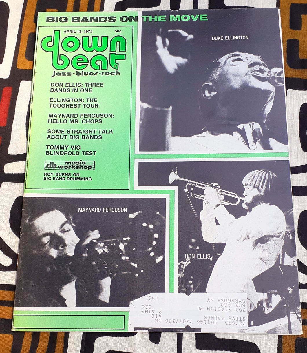 DownBeat Magazine  ; Issue April 13, 1972 Kargo Fresh