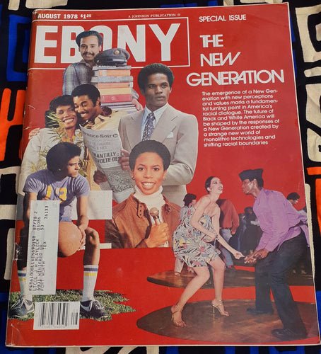 Ebony Magazine ; August, 1978 Kargo Fresh