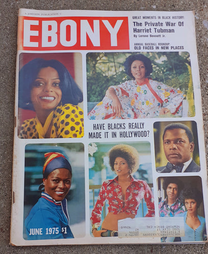 Ebony Magazine ; June, 1975 Kargo Fresh