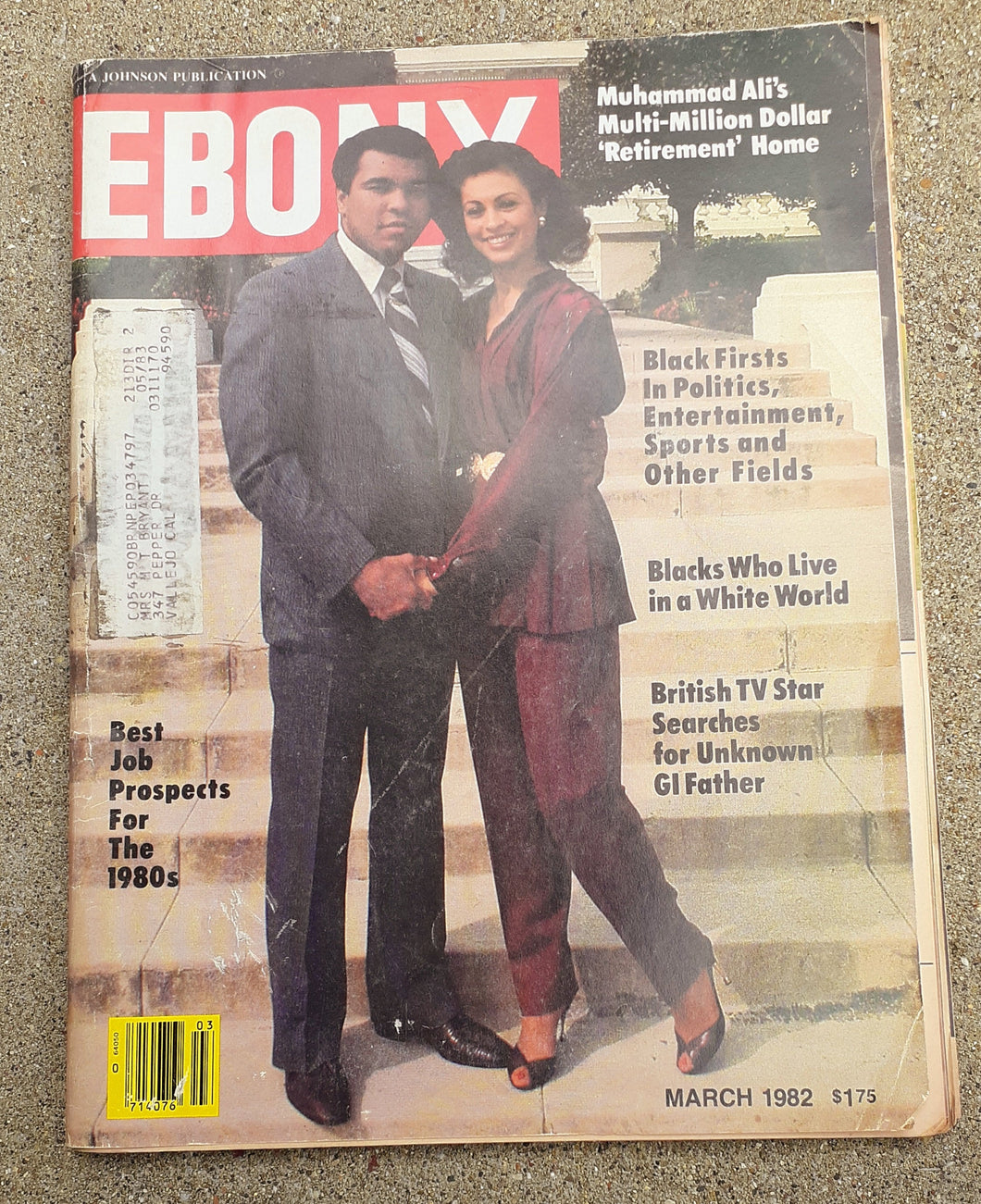 Ebony Magazine ; March , 1982 Kargo Fresh