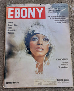 Ebony Magazine ; October, 1975 Kargo Fresh