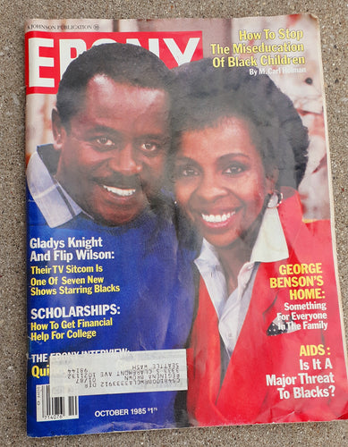 Ebony Magazine ; October , 1985 Kargo Fresh