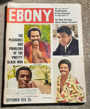 Load image into Gallery viewer, Ebony Magazine ; September, 1974 Kargo Fresh
