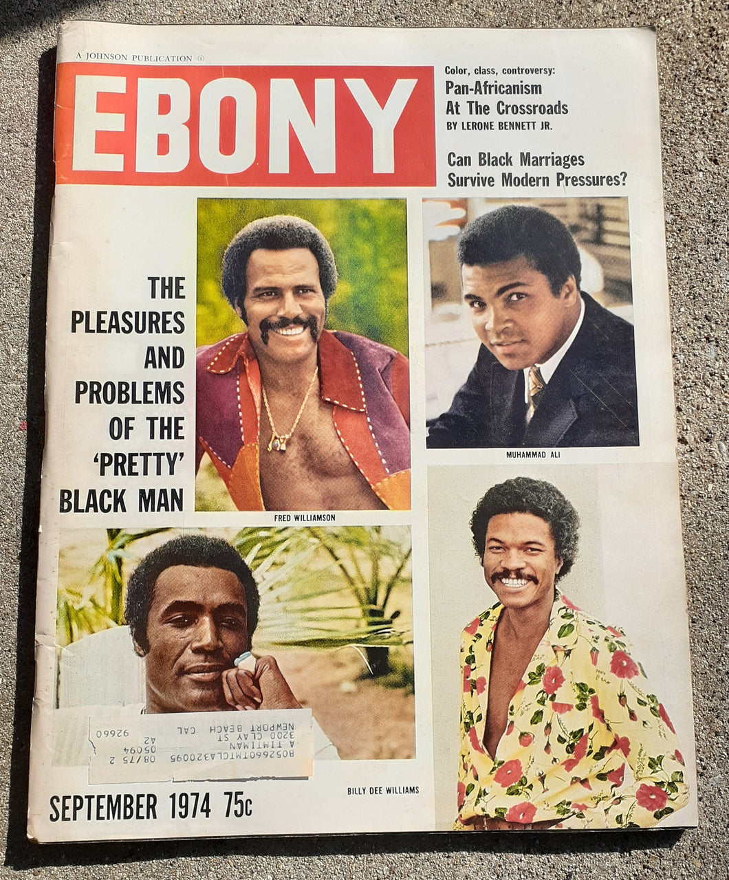 Ebony Magazine ; September, 1974 Kargo Fresh