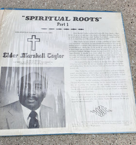 Elder Marshall Taylor - Spiritual Roots 1978 Kargo Fresh