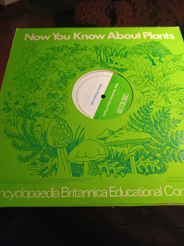 Encyclopedia Britannica Education Where Plants Live Vinyl 1973 Rare VG+ Kargo Fresh