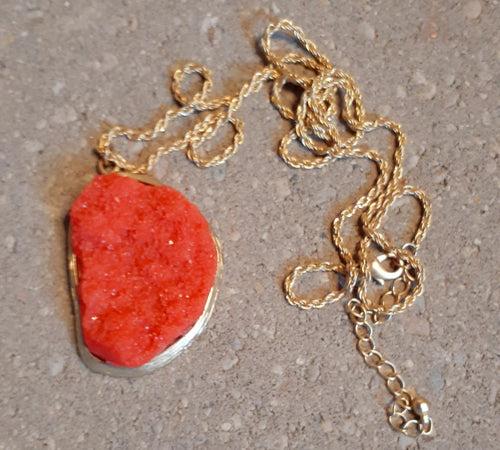 Extra Large Acrylic Geode Necklace Kargo Fresh