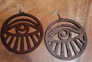 Extra Large Eye of Horus Earrings Kargo Fresh