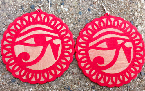 Extra Large Eye of Horus Earrings Kargo Fresh