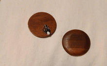 Load image into Gallery viewer, Extra large chunky handcarved wooden studs Kargo Fresh
