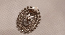 Load image into Gallery viewer, Extra large chunky rhinestone cluster Clip on Earrings Kargo Fresh
