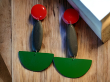 Load image into Gallery viewer, Extra large pop art earrings Kargo Fresh
