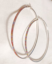 Load image into Gallery viewer, Extra large rhinestone hoop earrings Kargo Fresh
