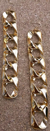 Extra long Acrylic Chain Earrings Kargo Fresh