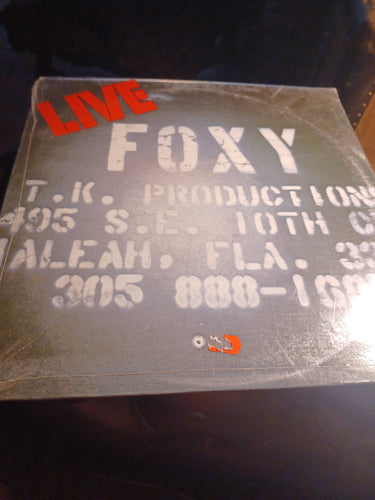 FOXY Live NEW SEALED 1980 Dash Kargo Fresh