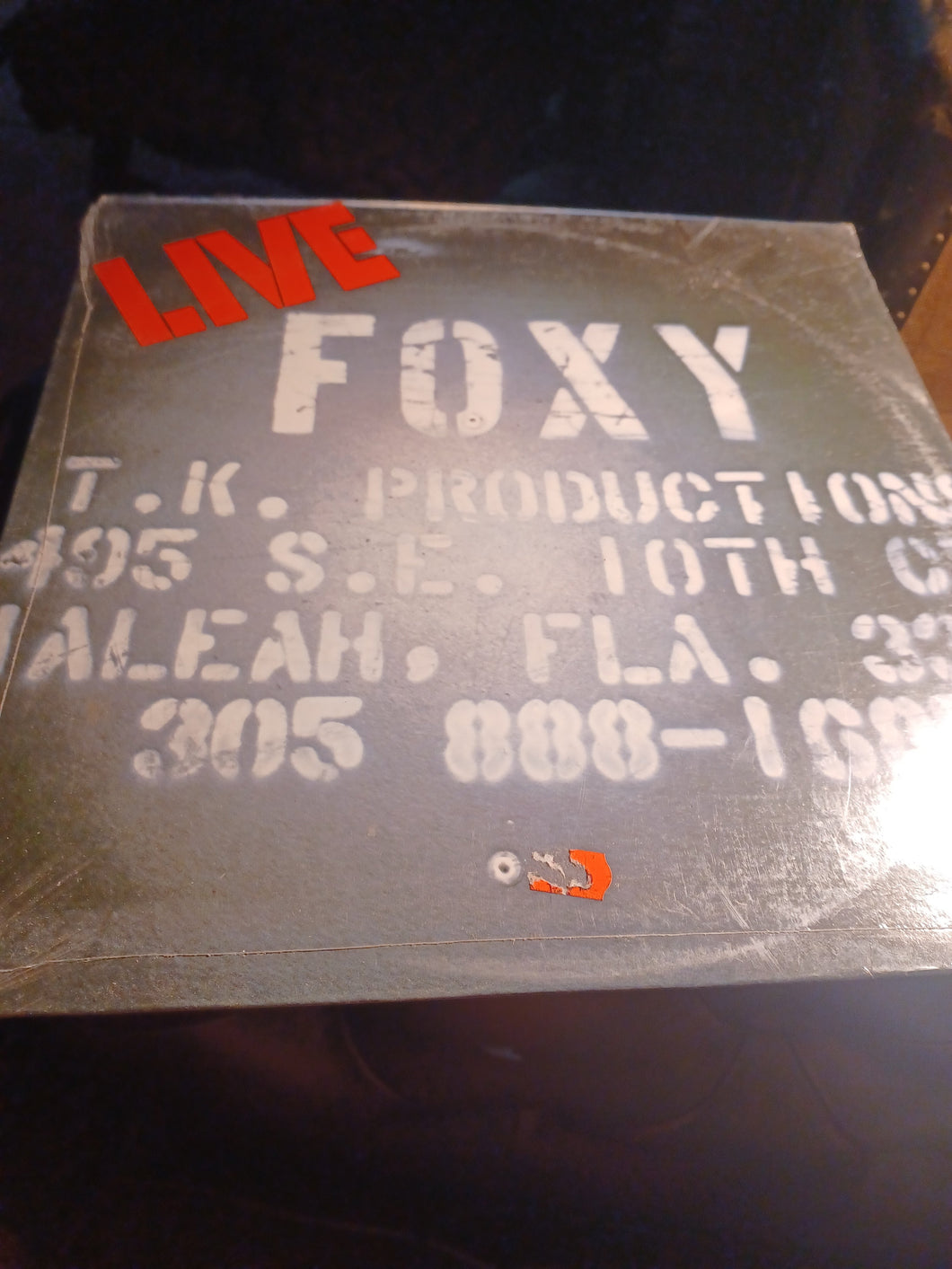 FOXY Live NEW SEALED 1980 Dash Kargo Fresh