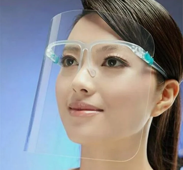 Face Shield with Glasses Reusable Unisex Kargo Fresh
