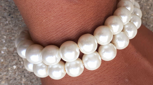 Faux Pearl Bracelets (Set of 2) Kargo Fresh