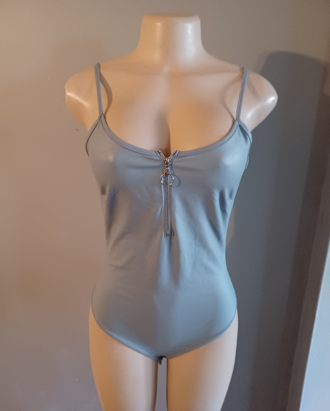 Faux leather bodysuit medium Kargo Fresh