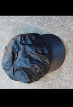 Load image into Gallery viewer, Faux leather paper boy hat New Free Size Kargo Fresh
