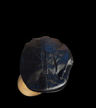 Load image into Gallery viewer, Faux leather paper boy hat New L/xl Kargo Fresh
