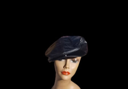 Faux leather paper boy hat New L/xl Kargo Fresh