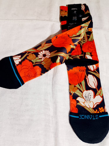 Floral Stance Casual Socks Large Kargo Fresh