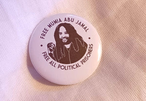 Free Mumia Statement Pin Kargo Fresh