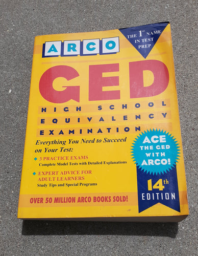 GED Test Prep Guide - Arco 1996 Kargo Fresh