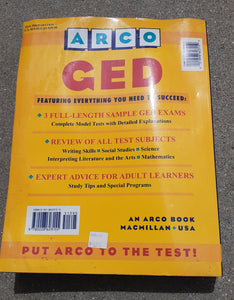 GED Test Prep Guide - Arco 1996 Kargo Fresh