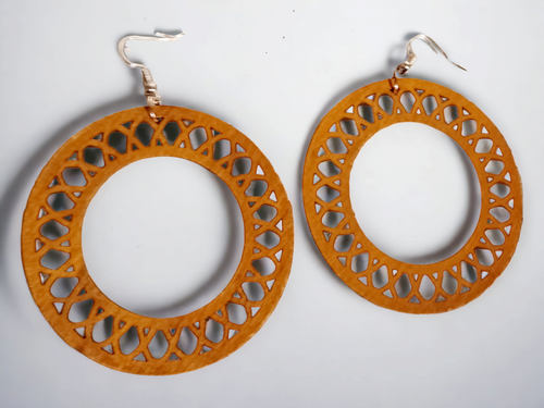 Geometric wooden hoops Kargo Fresh